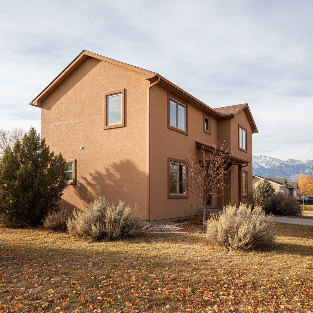 Completed stucco redashing work at a residential property in Millcreek, UT