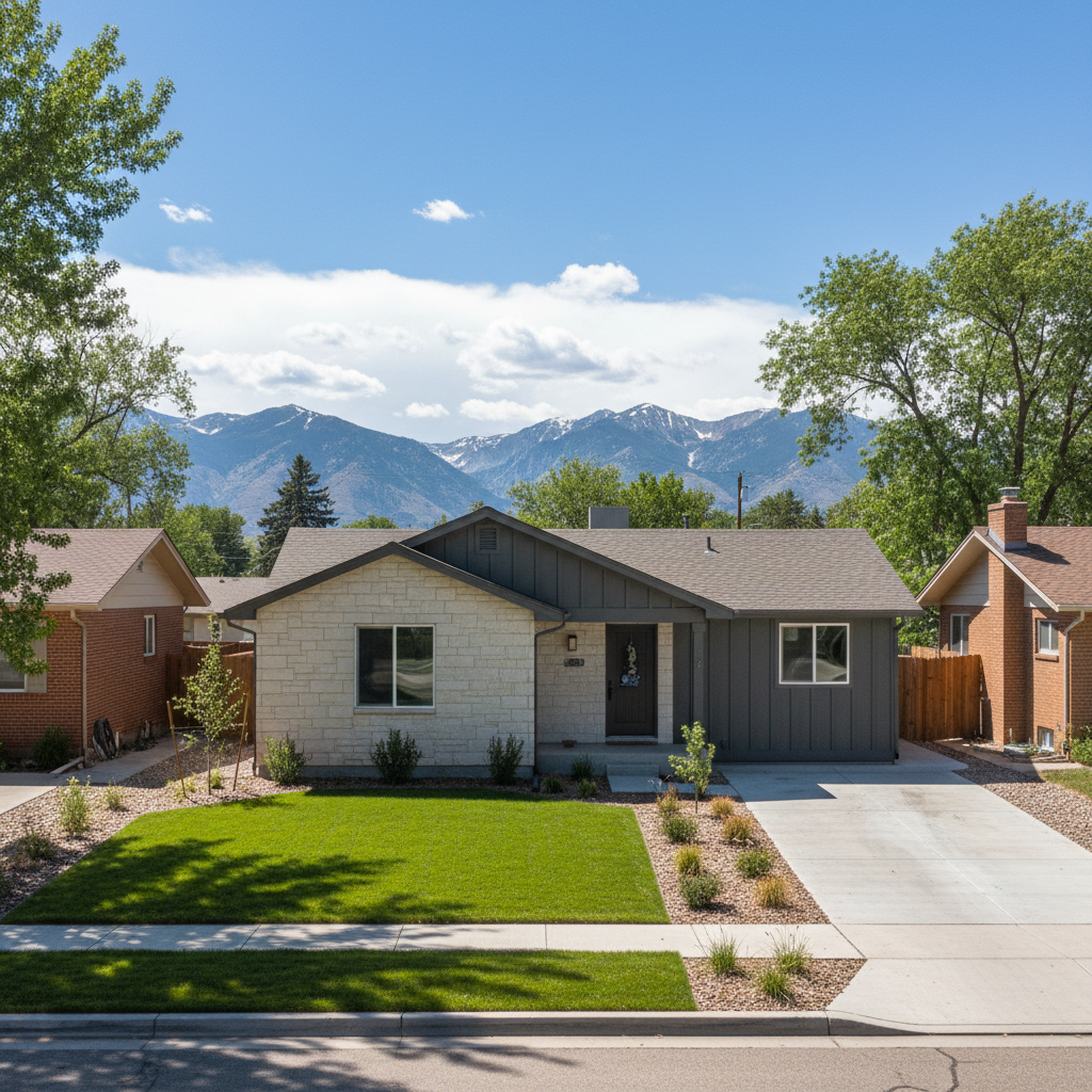Completed stucco removal work at a residential property in Millcreek, UT