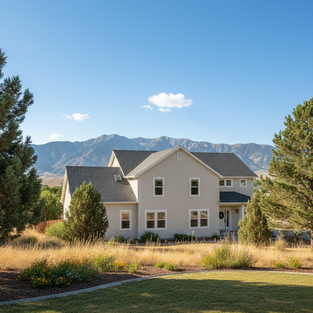 Completed stucco removal work at a residential property in Orem, UT