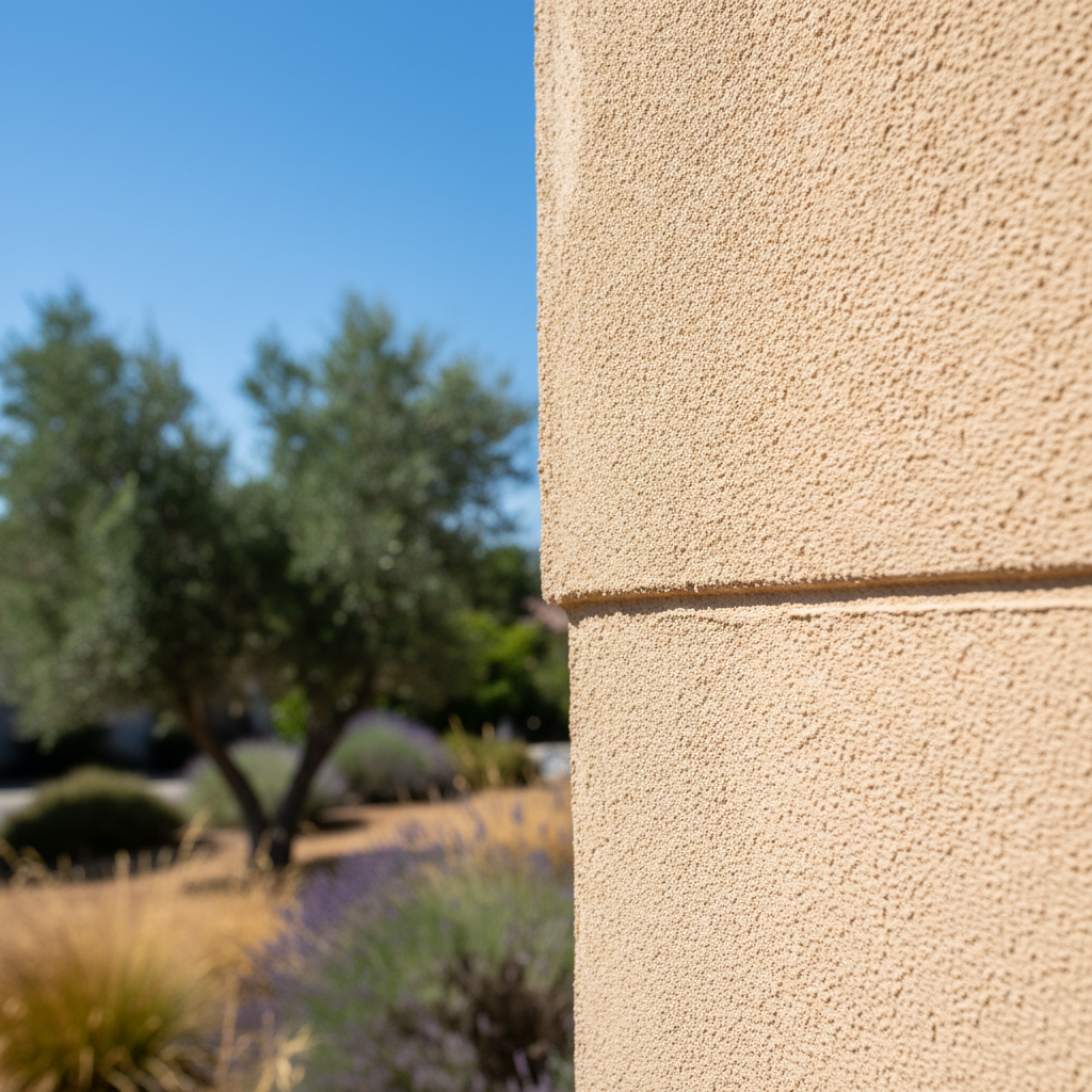 Completed eifs installation work at a residential property in Sunnyvale, CA