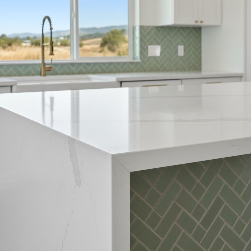 Completed kitchen remodel work at a residential property in Santa Clarita, CA