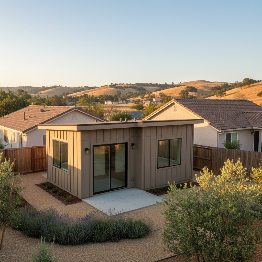 Completed adu financing work at a residential property in Oakdale, CA