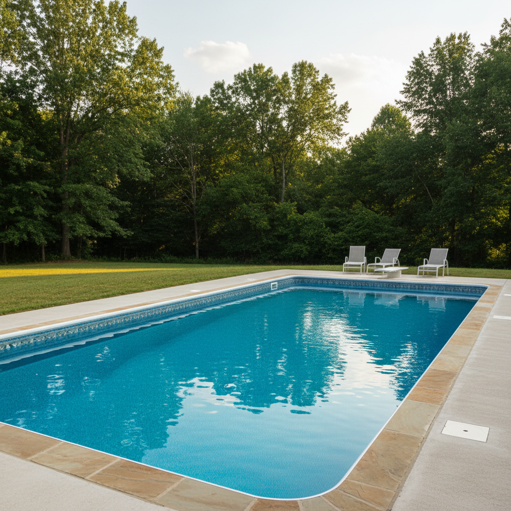 Completed liner replacement work at a residential property in Hendersonville, TN