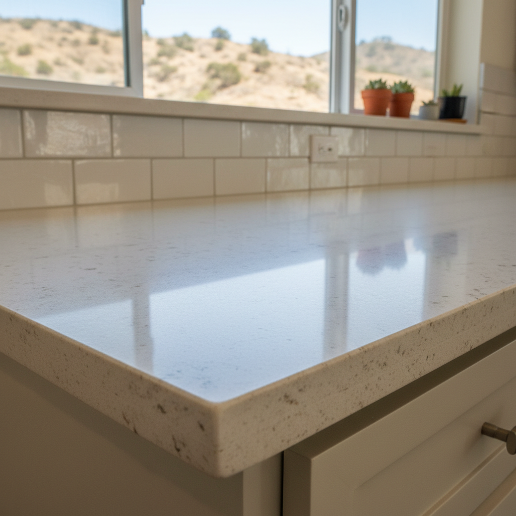Completed kitchen remodel work at a residential property in Rancho Cucamonga, CA