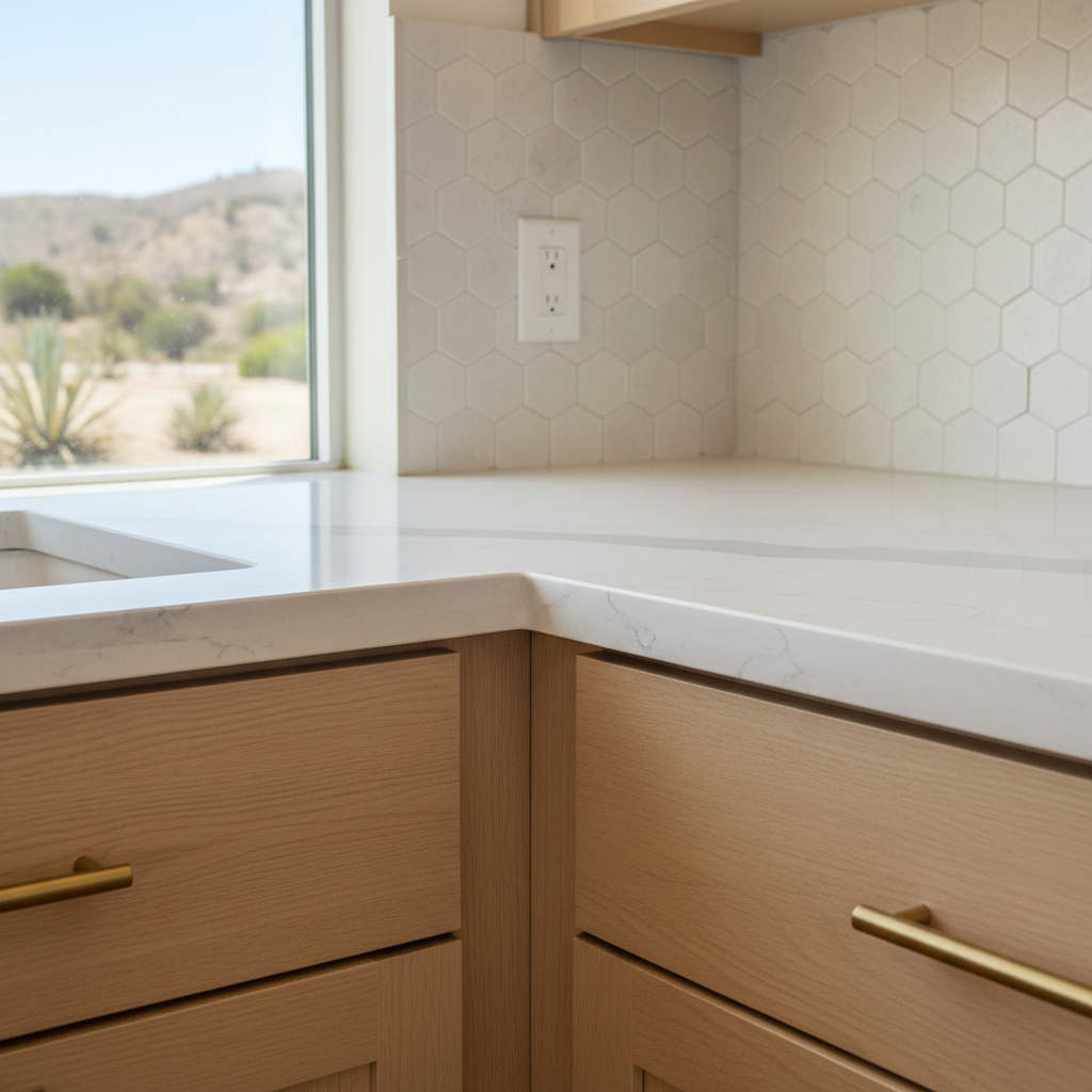 Completed kitchen remodel work at a residential property in Chula Vista, CA