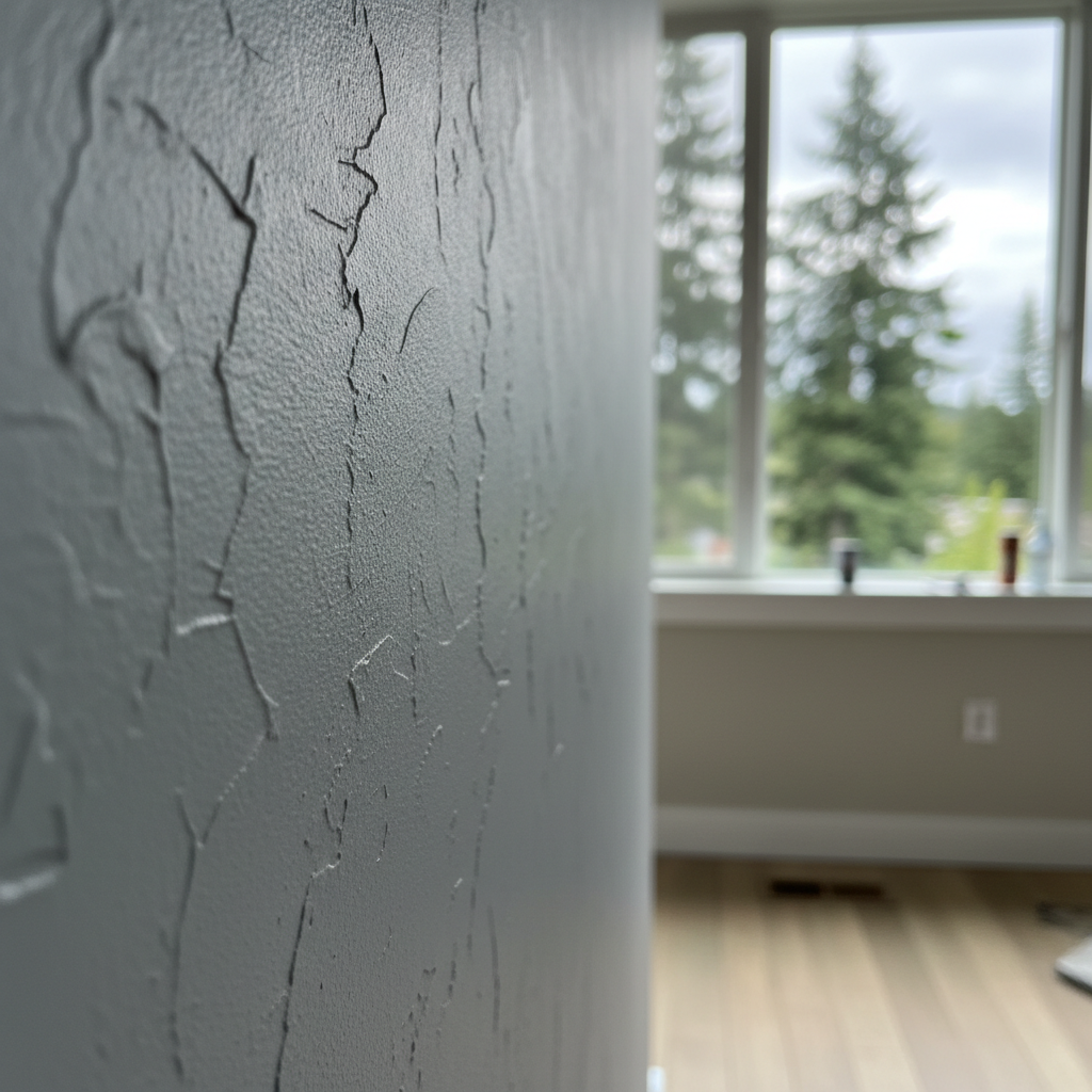 Completed interior painting work at a residential property in Shoreline, WA