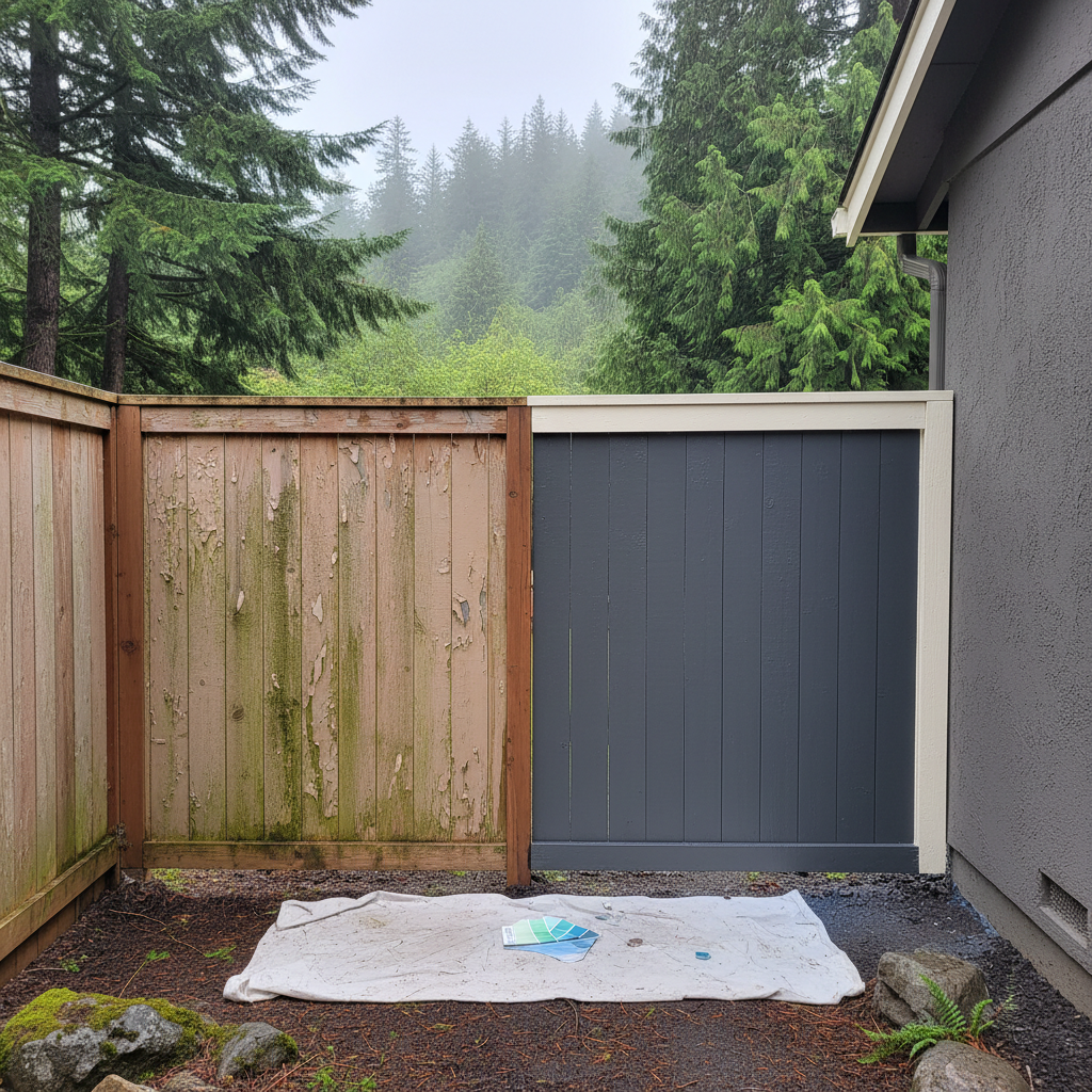 Completed color consultation work at a residential property in Burien, WA