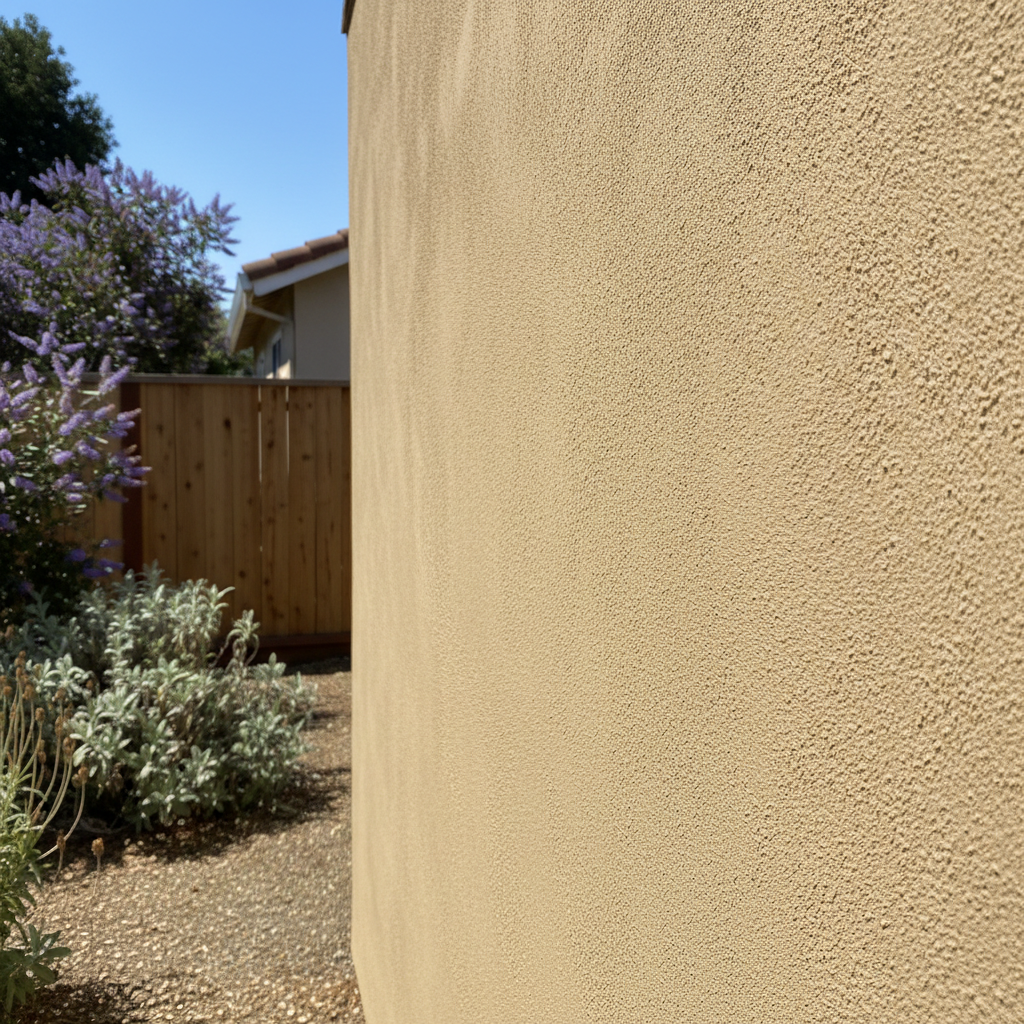 Completed stucco redashing work at a residential property in San Bruno, CA