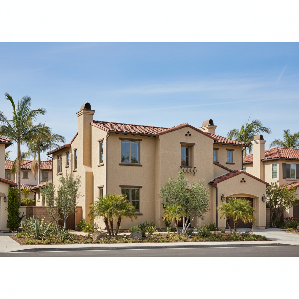 Completed eifs installation work at a residential property in Los Altos, CA