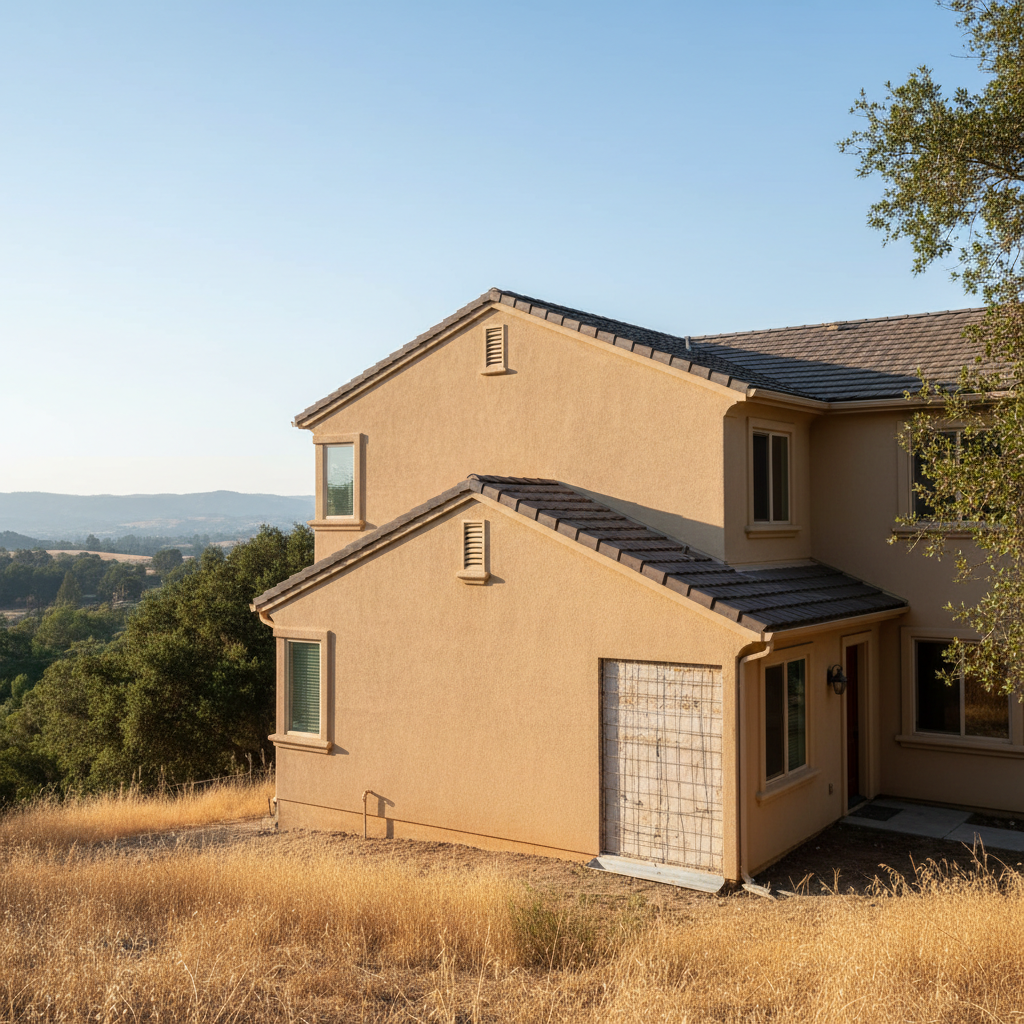 Completed stucco inspection work at a residential property in Los Altos, CA