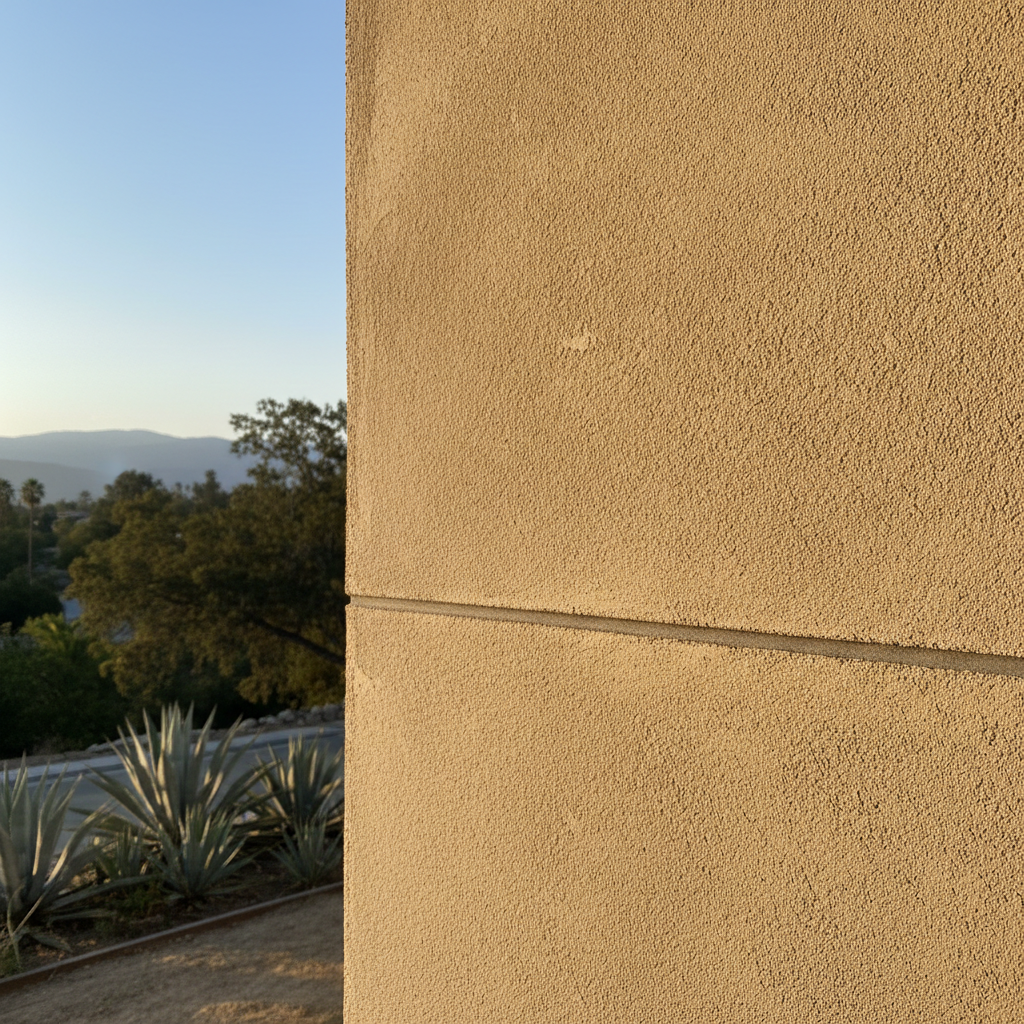 Completed eifs installation work at a residential property in Pasadena, CA