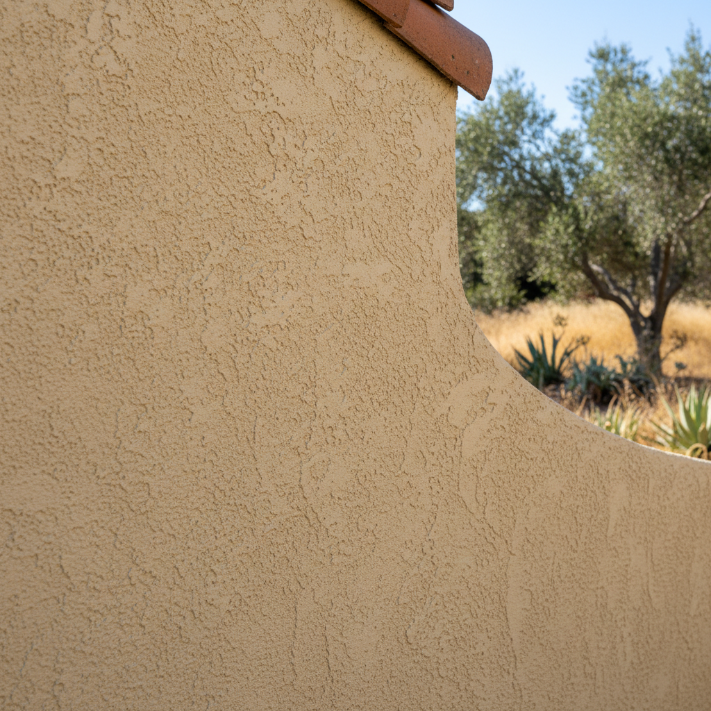 Completed stucco redashing work at a residential property in Los Altos, CA
