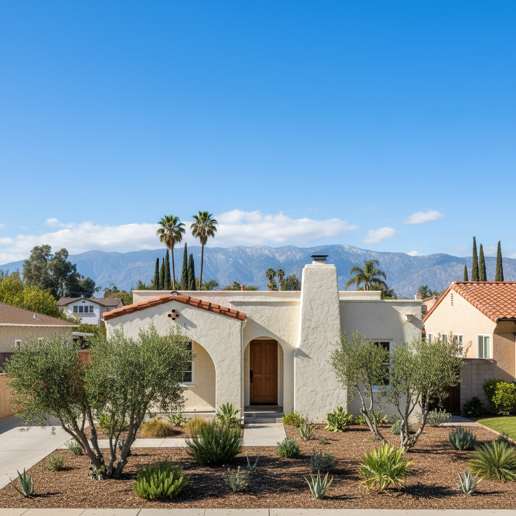 Completed stucco inspection work at a residential property in Arcadia, CA