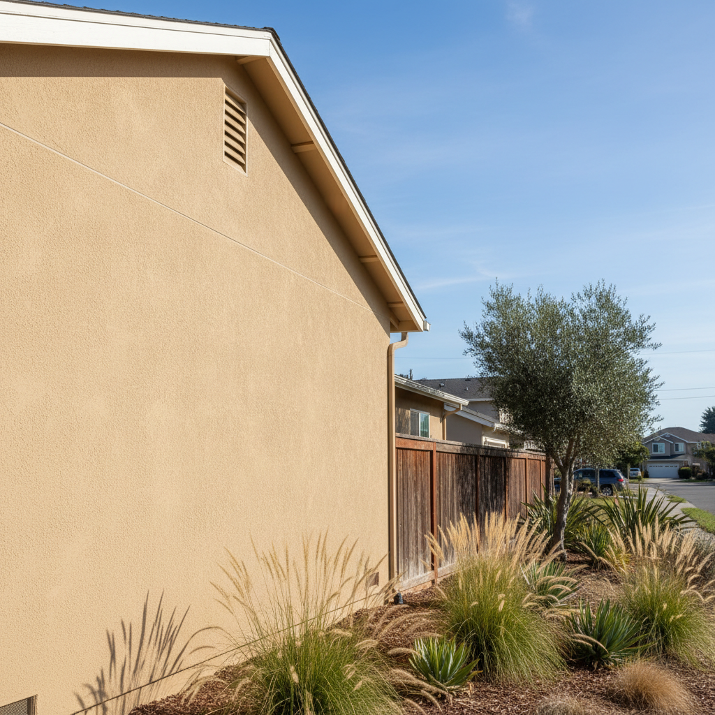 Completed eifs installation work at a residential property in Marina, CA