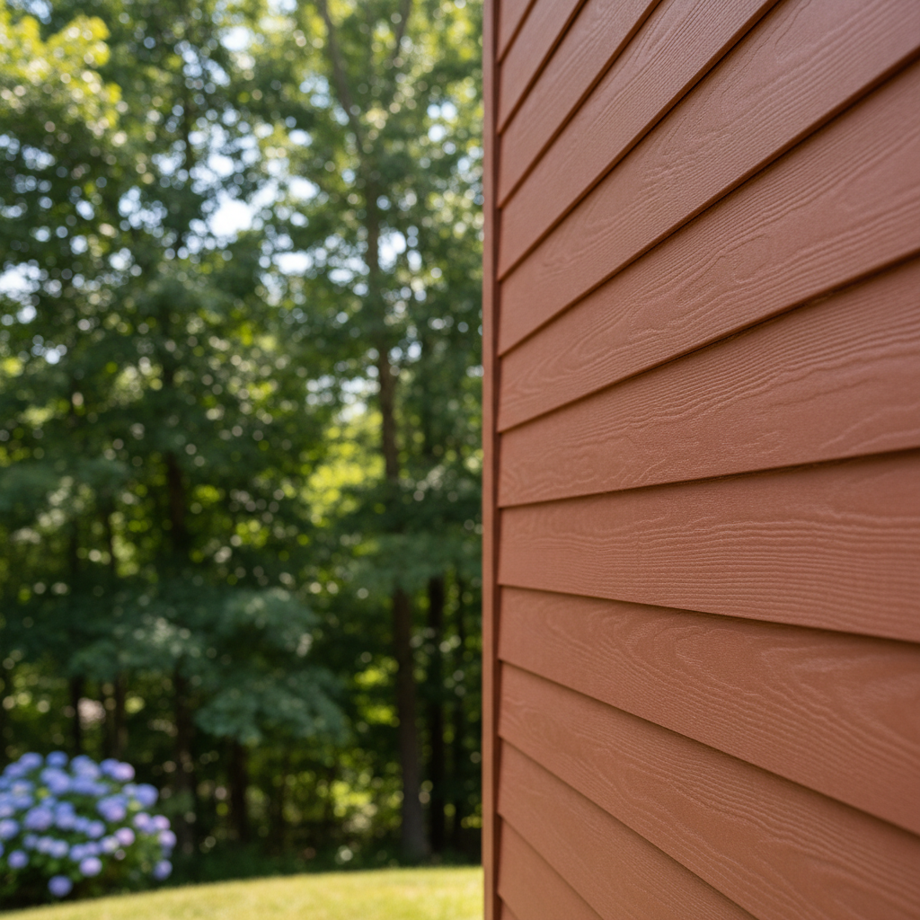 Completed siding replacement work at a residential property in Sevierville, TN