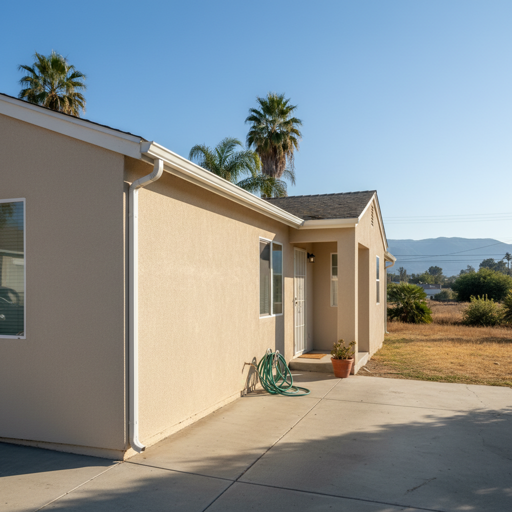 Completed stucco inspection work at a residential property in Arcadia, CA