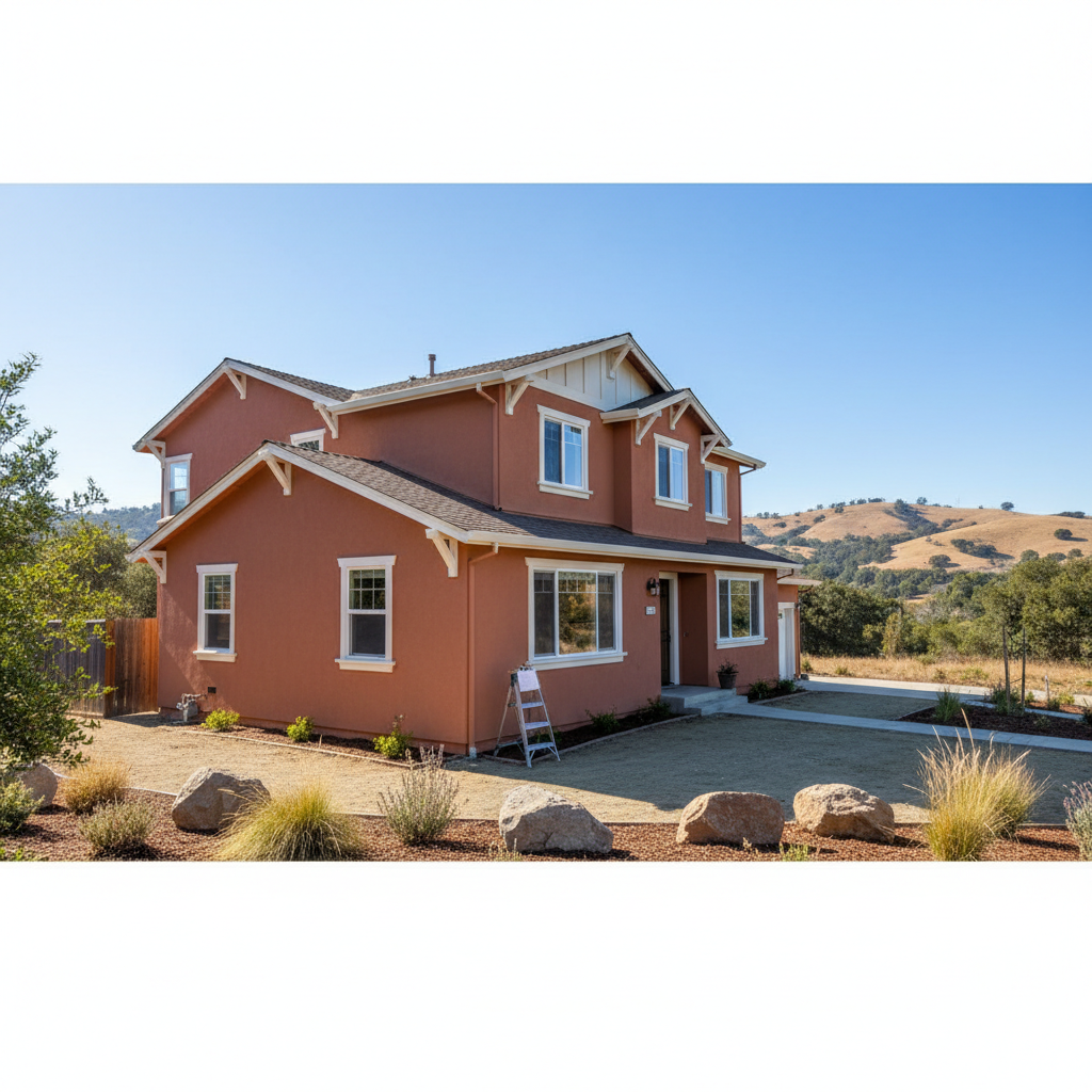 Completed stucco inspection work at a residential property in Saratoga, CA