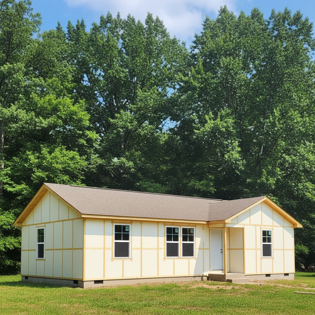 Completed insulation installation work at a residential property in Sevierville, TN