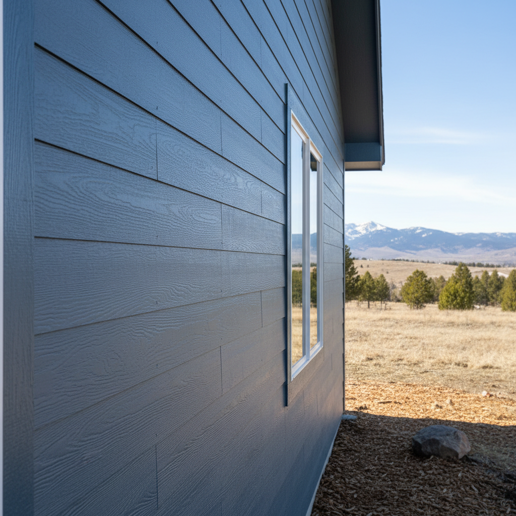 Completed siding installation work at a residential property in Great Falls, MT