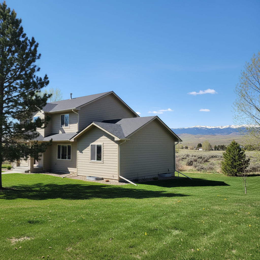 Completed gutter system inspection work at a residential property in Great Falls, MT