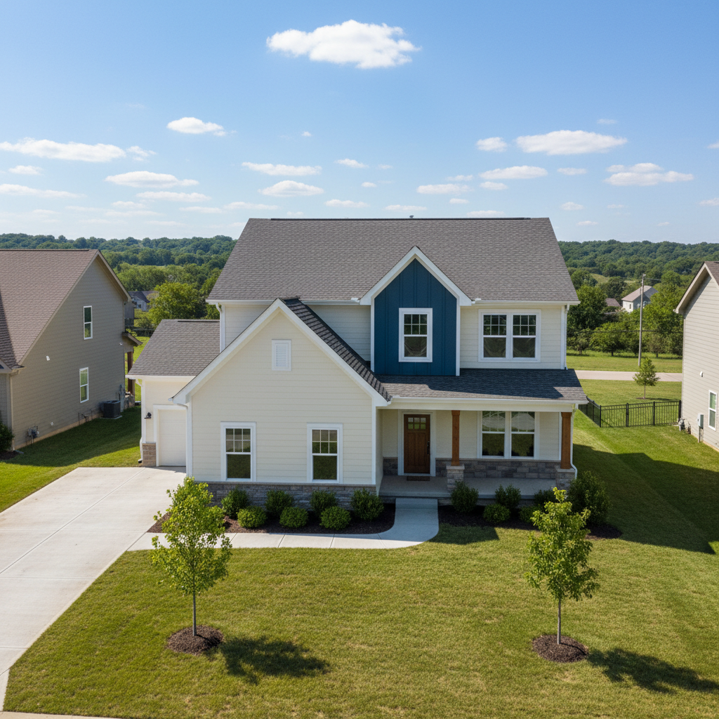 Completed james hardie siding work at a residential property in Pittsburg, KS