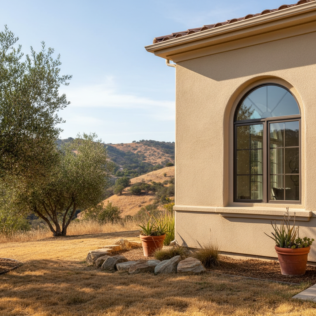 Completed stucco inspection work at a residential property in Diamond Bar, CA