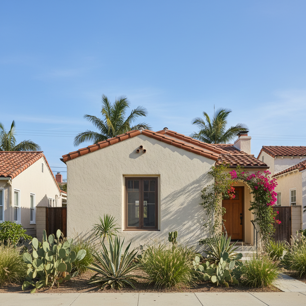 Completed stucco redashing work at a residential property in Costa Mesa, CA
