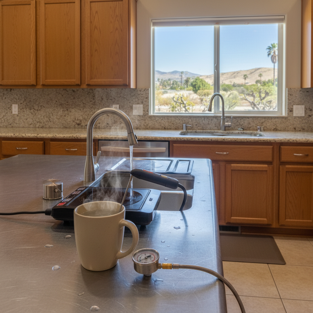 Completed appliance function testing work at a residential property in North Anaheim, CA