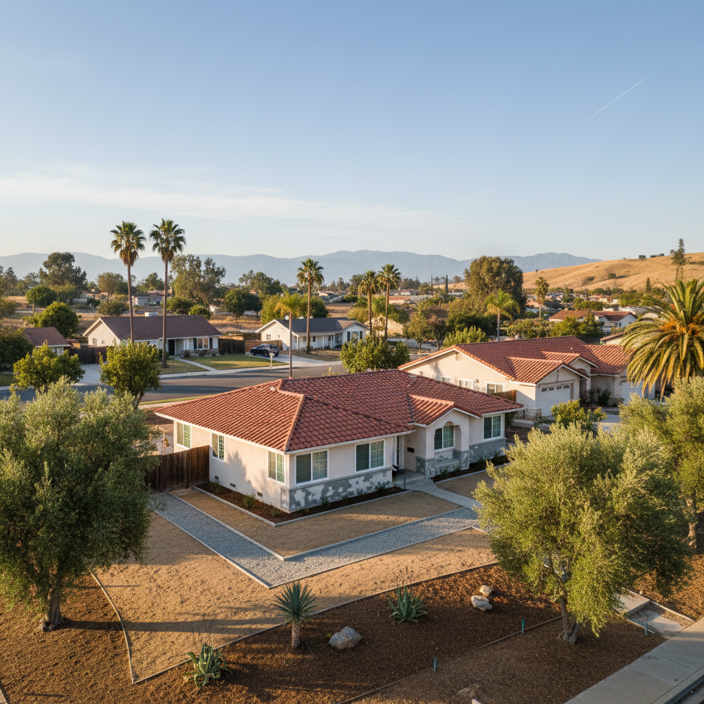 Completed foundation inspection work at a residential property in North Anaheim, CA
