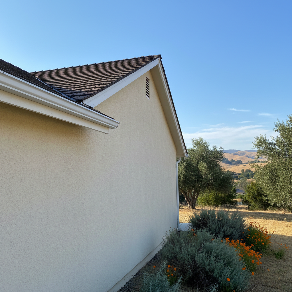 Completed commercial stucco work at a residential property in Simi Valley, CA