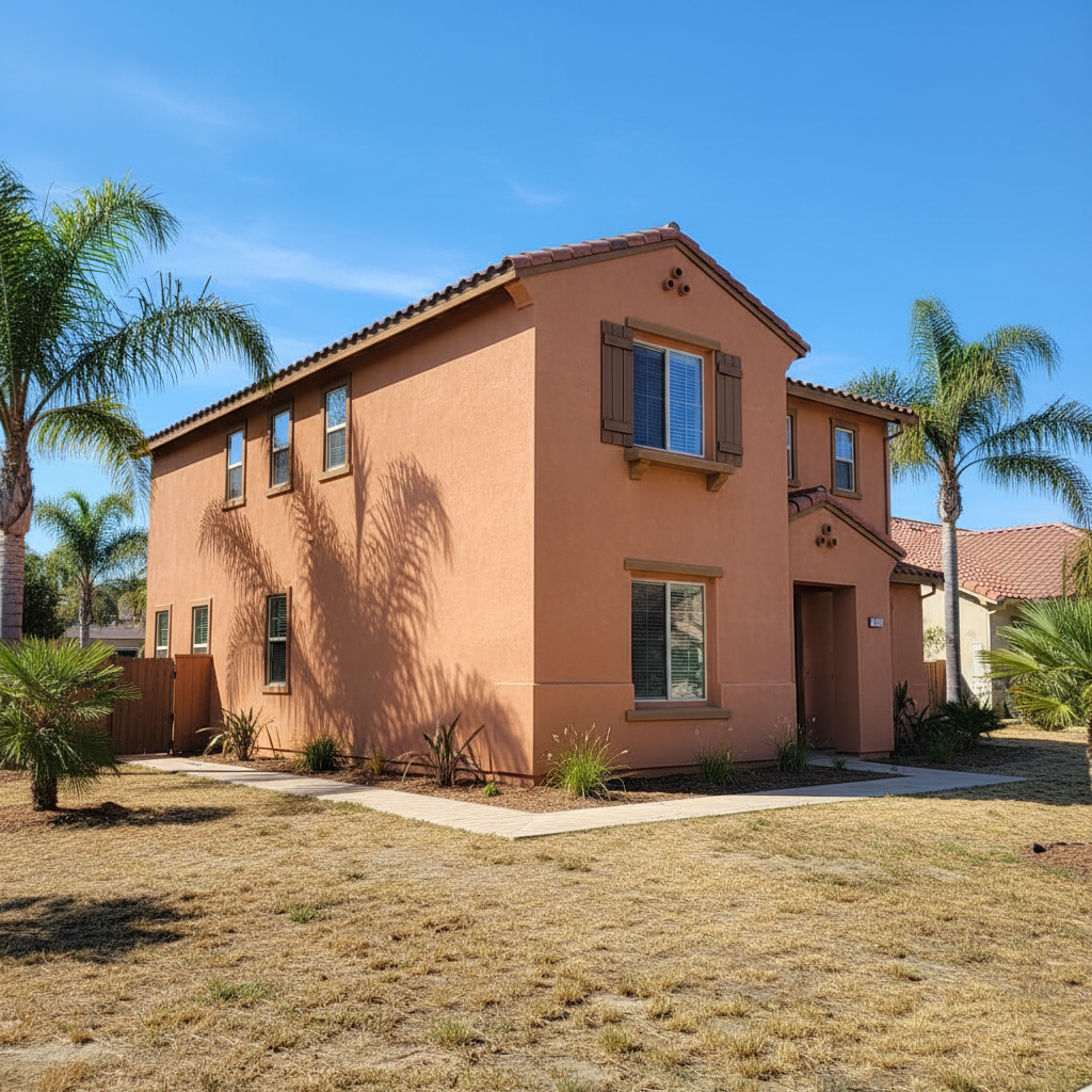 Completed stucco redashing work at a residential property in Simi Valley, CA