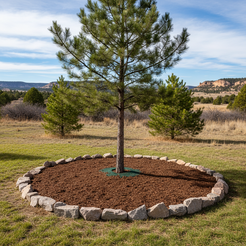 Completed tree health & care work at a residential property in Hot Springs, SD