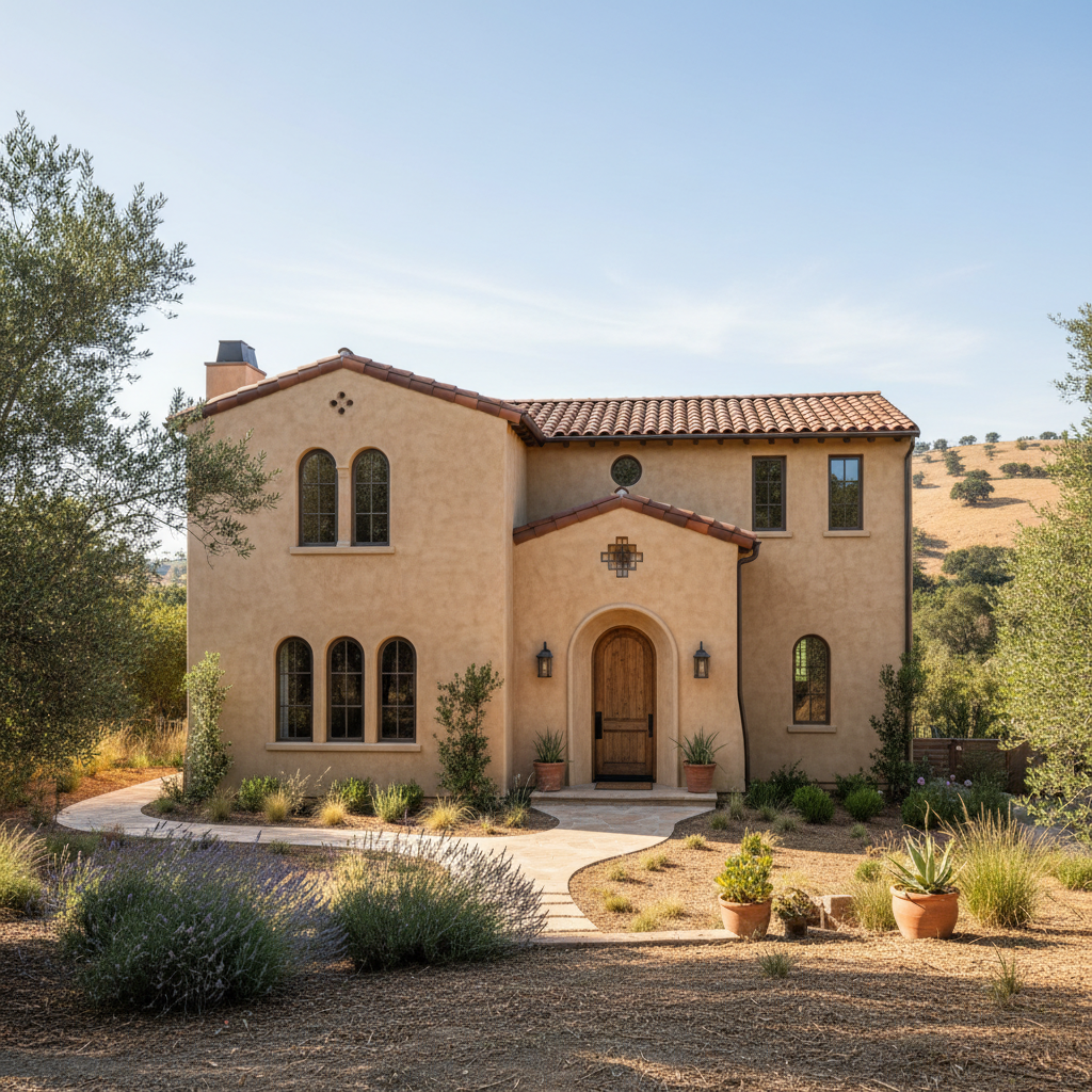Completed commercial stucco work at a residential property in Los Altos, CA