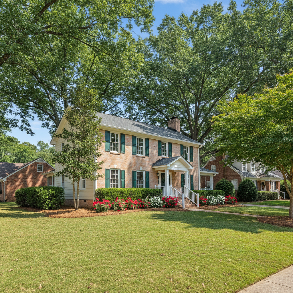 Completed flood restoration work at a residential property in Montgomery, AL