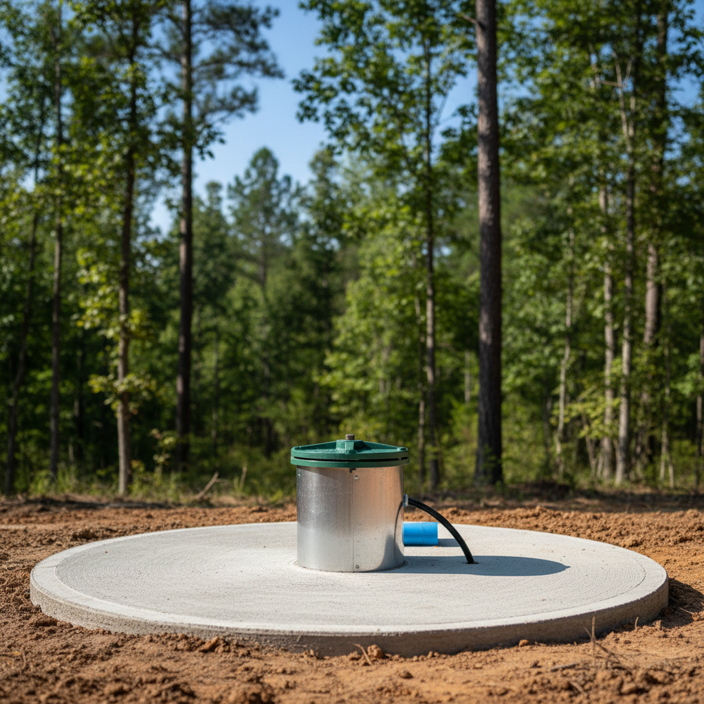 Completed well repair work at a residential property in Heflin, AL