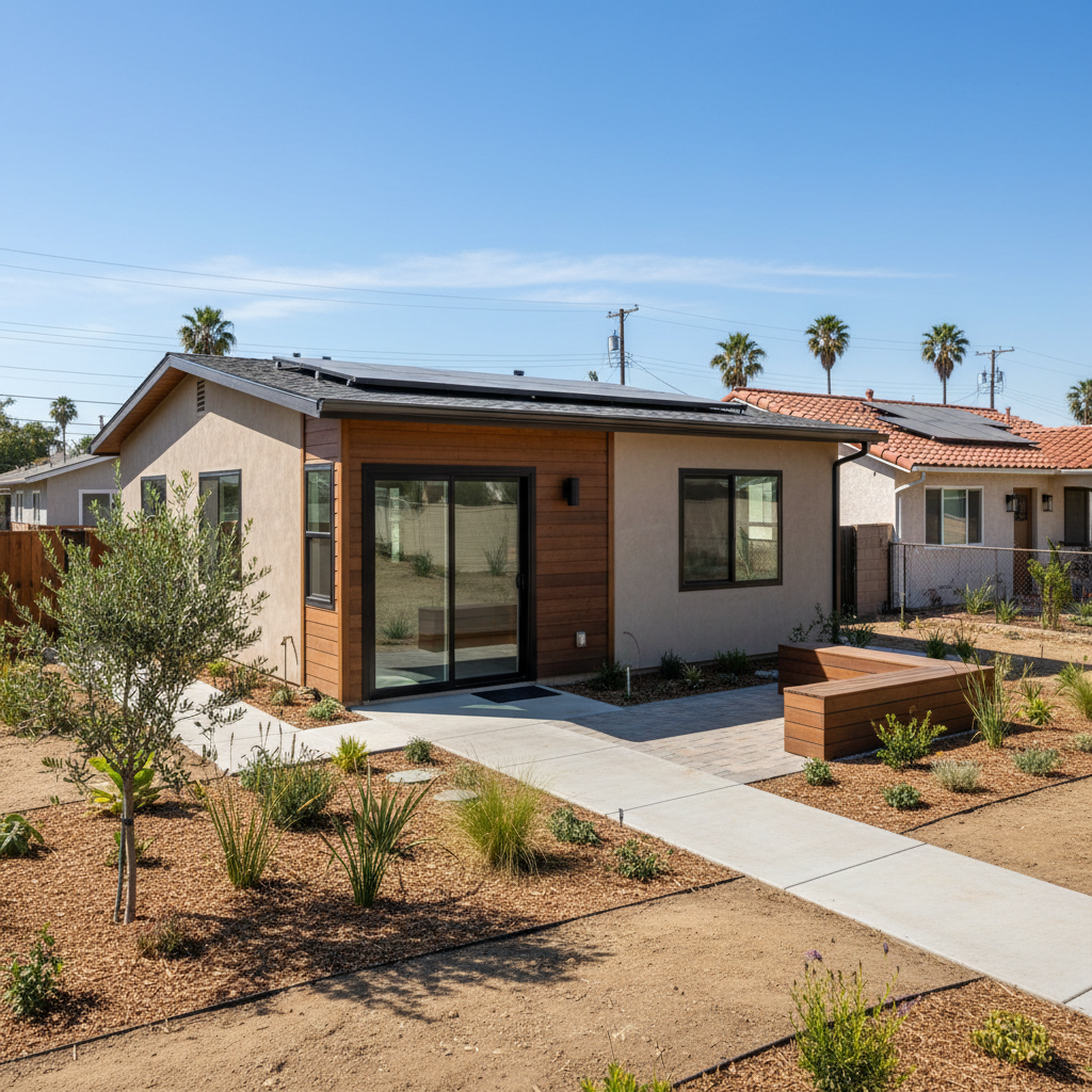 Completed adu construction management work at a residential property in Los Angeles, CA