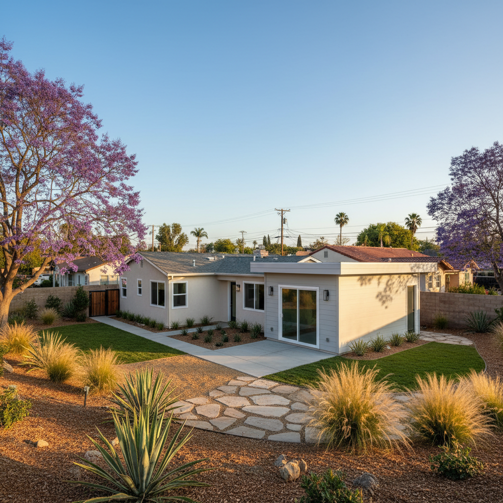 Completed adu permitting work at a residential property in San Diego, CA
