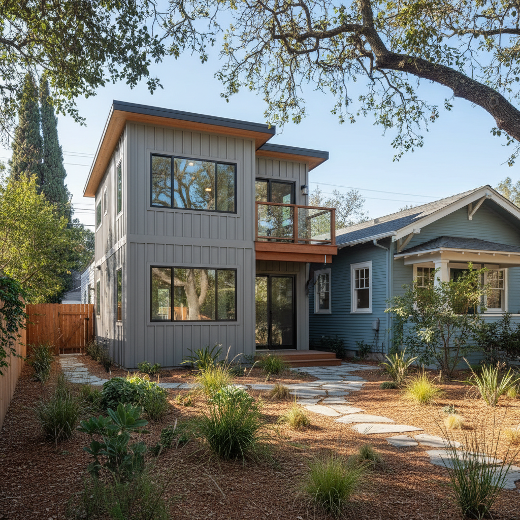 Completed adu engineering work at a residential property in Oakland, CA