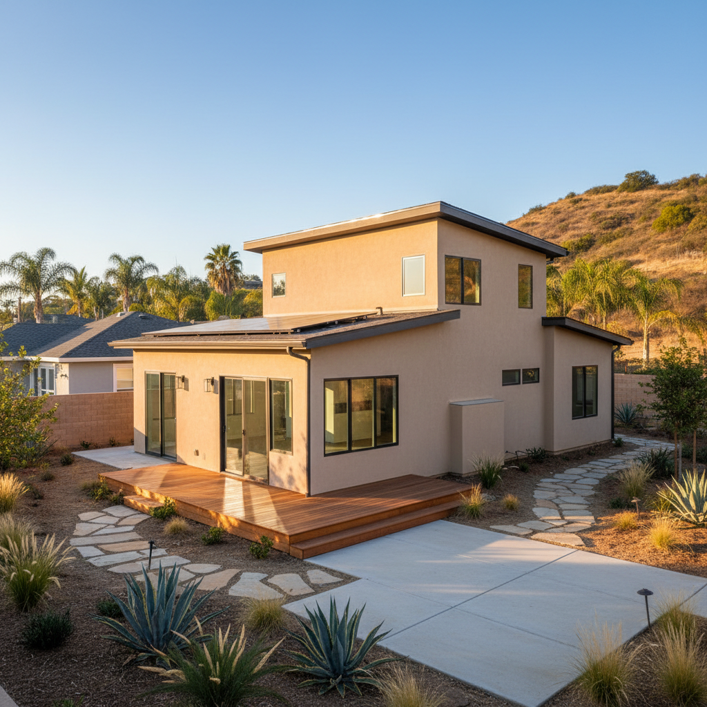 Completed adu financing work at a residential property in San Diego, CA