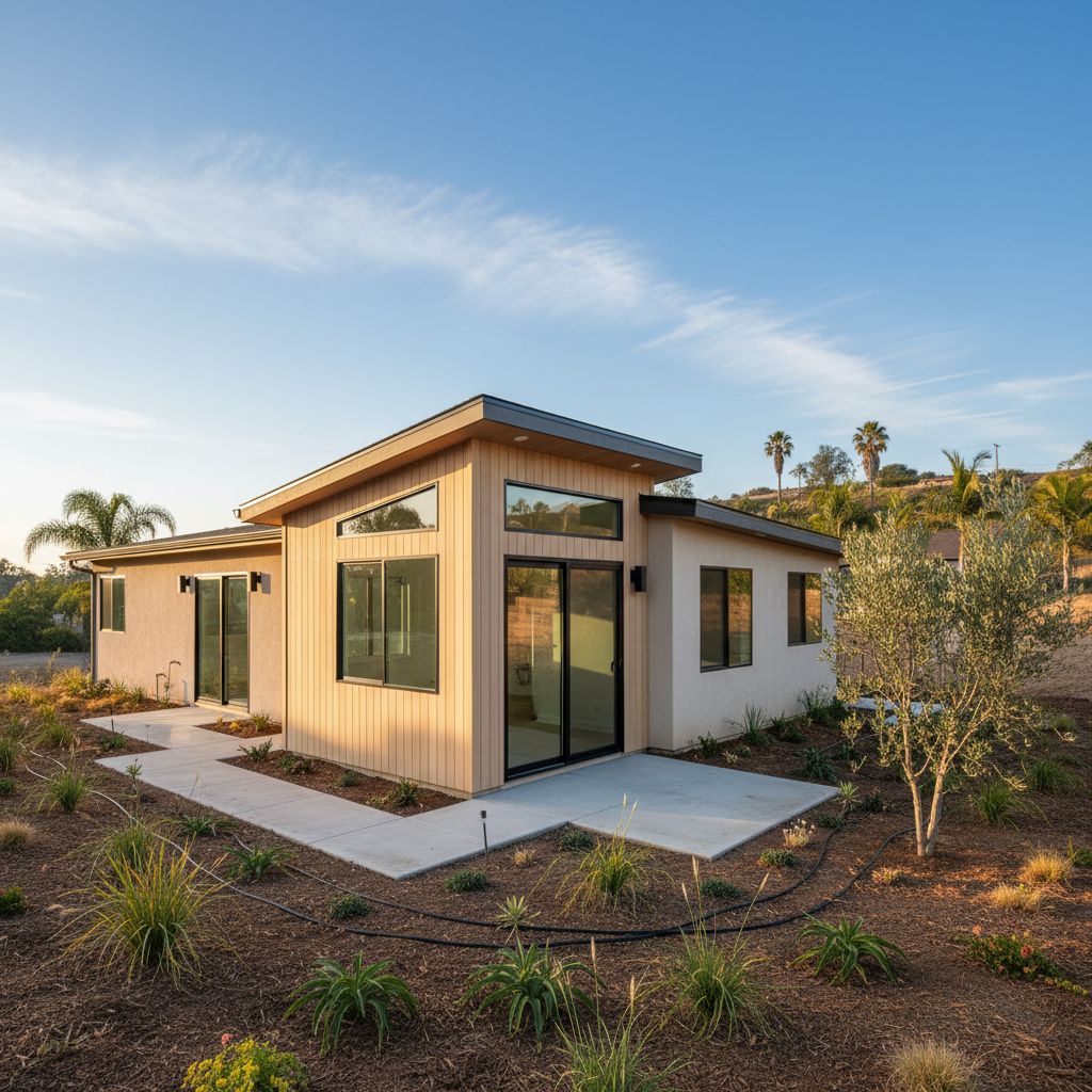 Completed attached adu work at a residential property in San Diego, CA