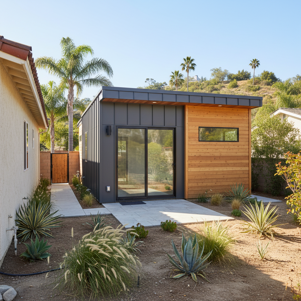 Completed adu construction management work at a residential property in San Diego, CA