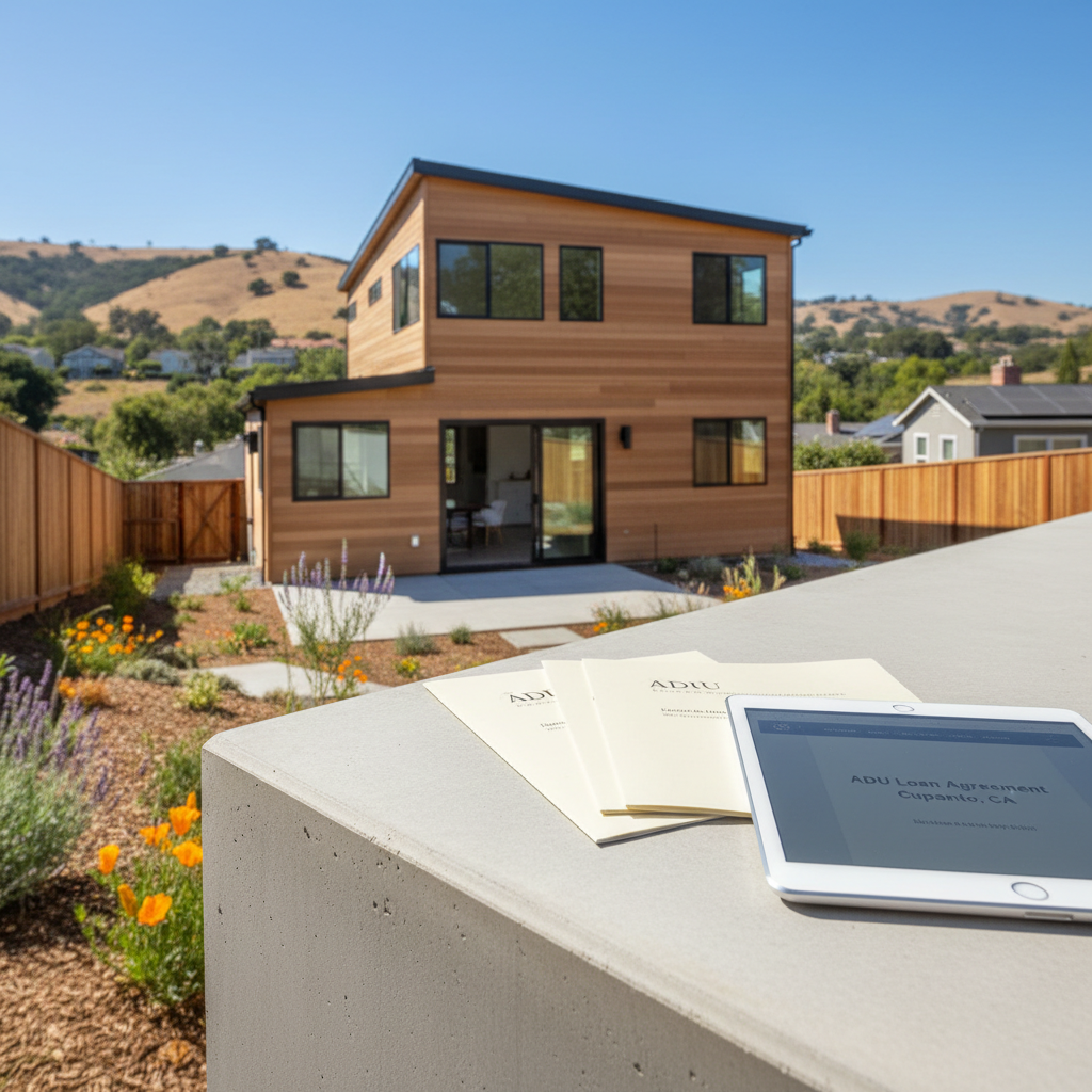 Completed adu financing work at a residential property in Cupertino, CA