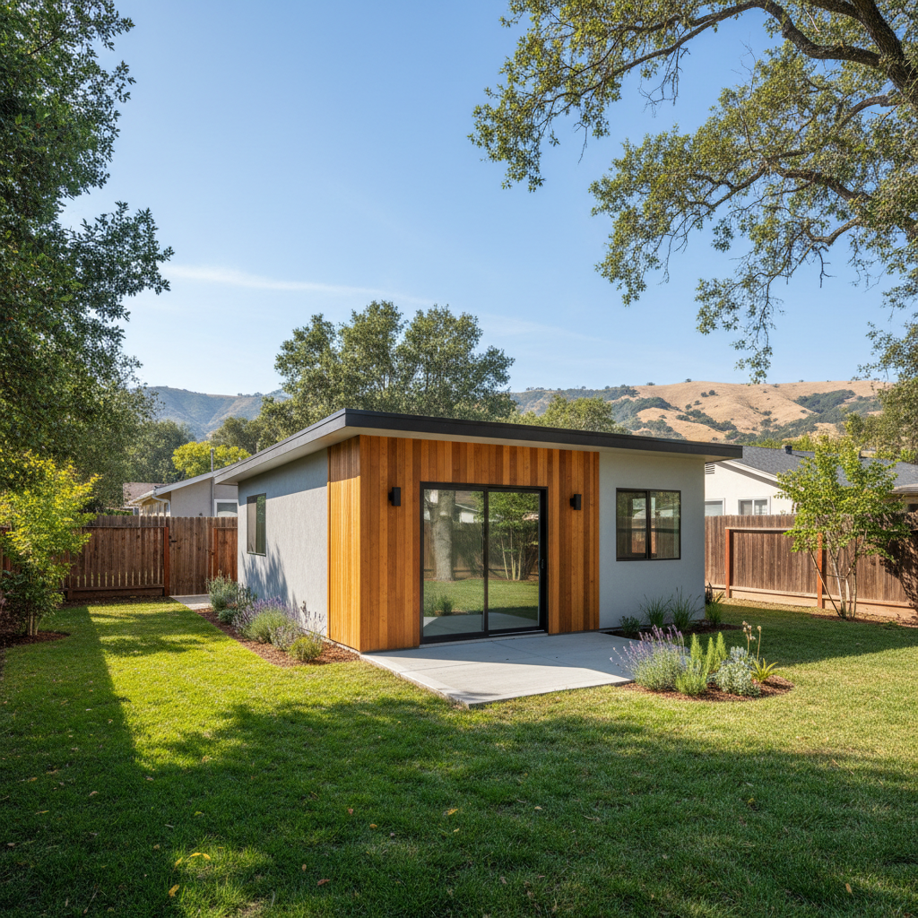 Completed adu permitting work at a residential property in Cupertino, CA