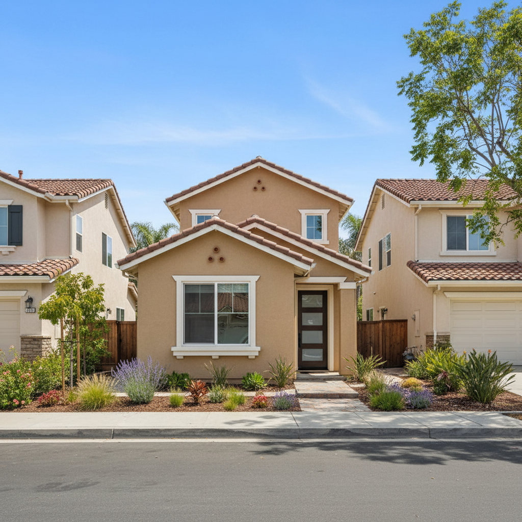 Completed garage conversion work at a residential property in Santa Ana, CA