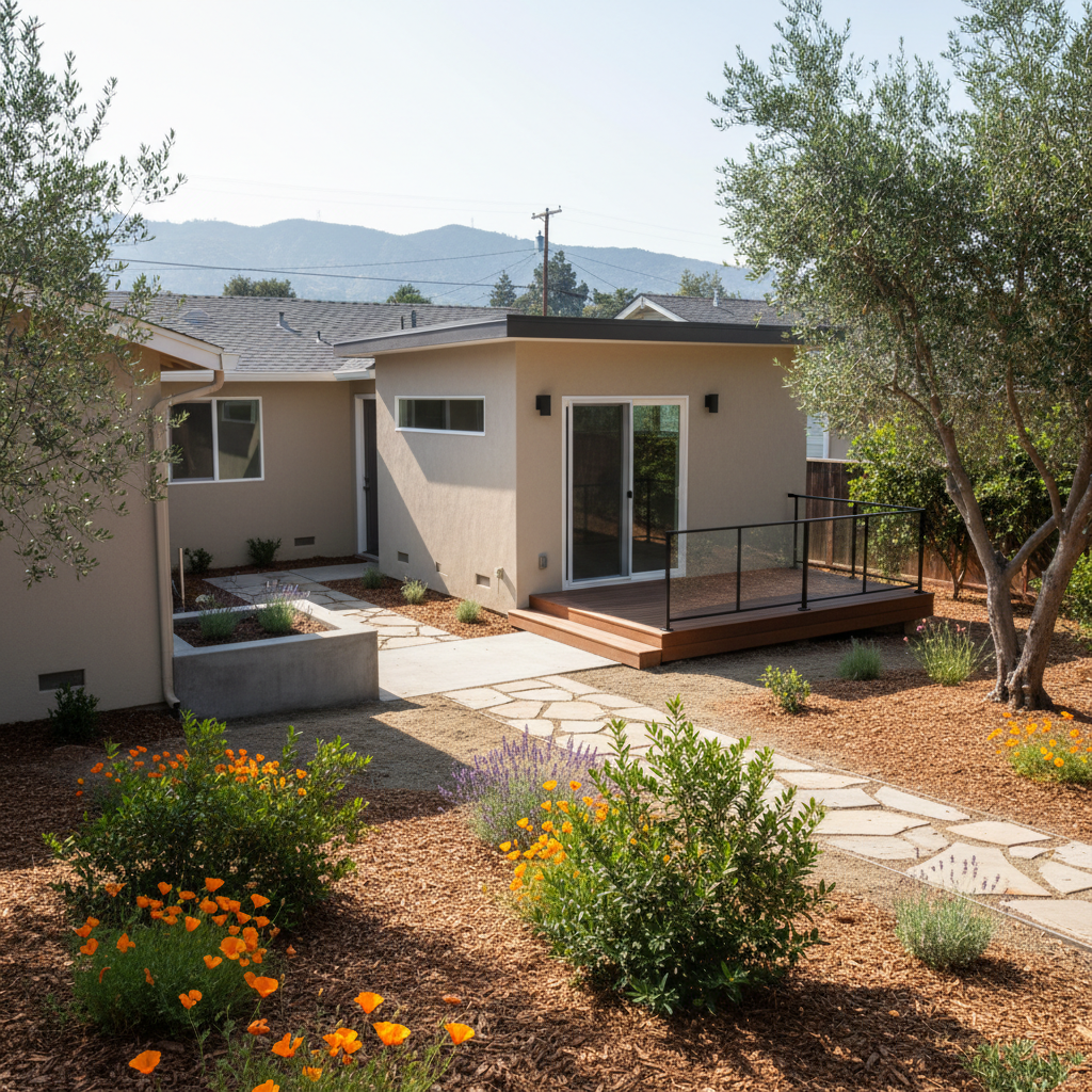 Completed adu site assessment work at a residential property in Cupertino, CA