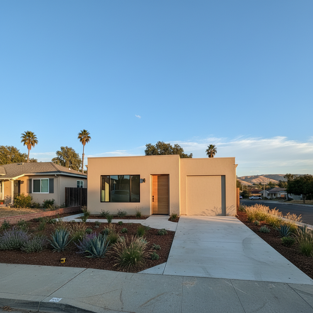 Completed garage conversion work at a residential property in San Jose, CA