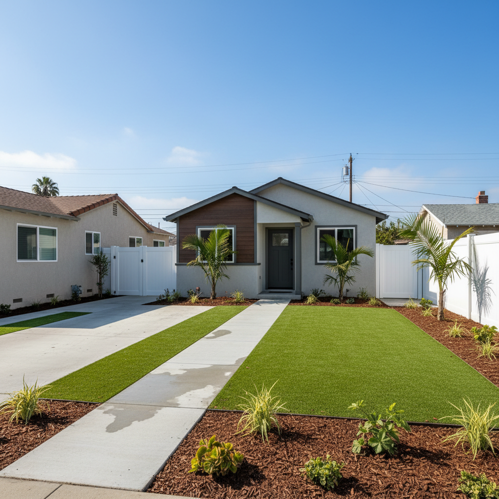 Completed adu site assessment work at a residential property in Long Beach, CA