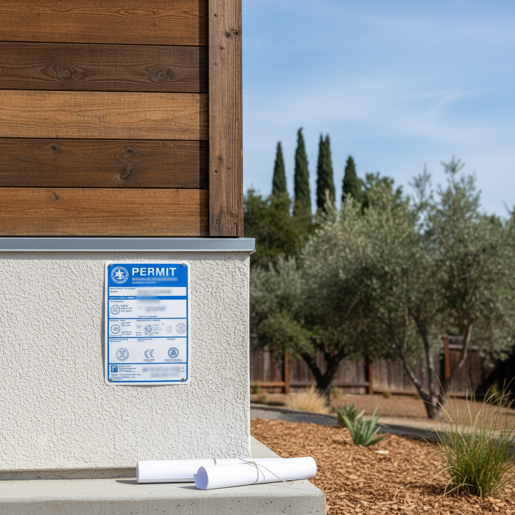 Completed adu permitting work at a residential property in Cupertino, CA