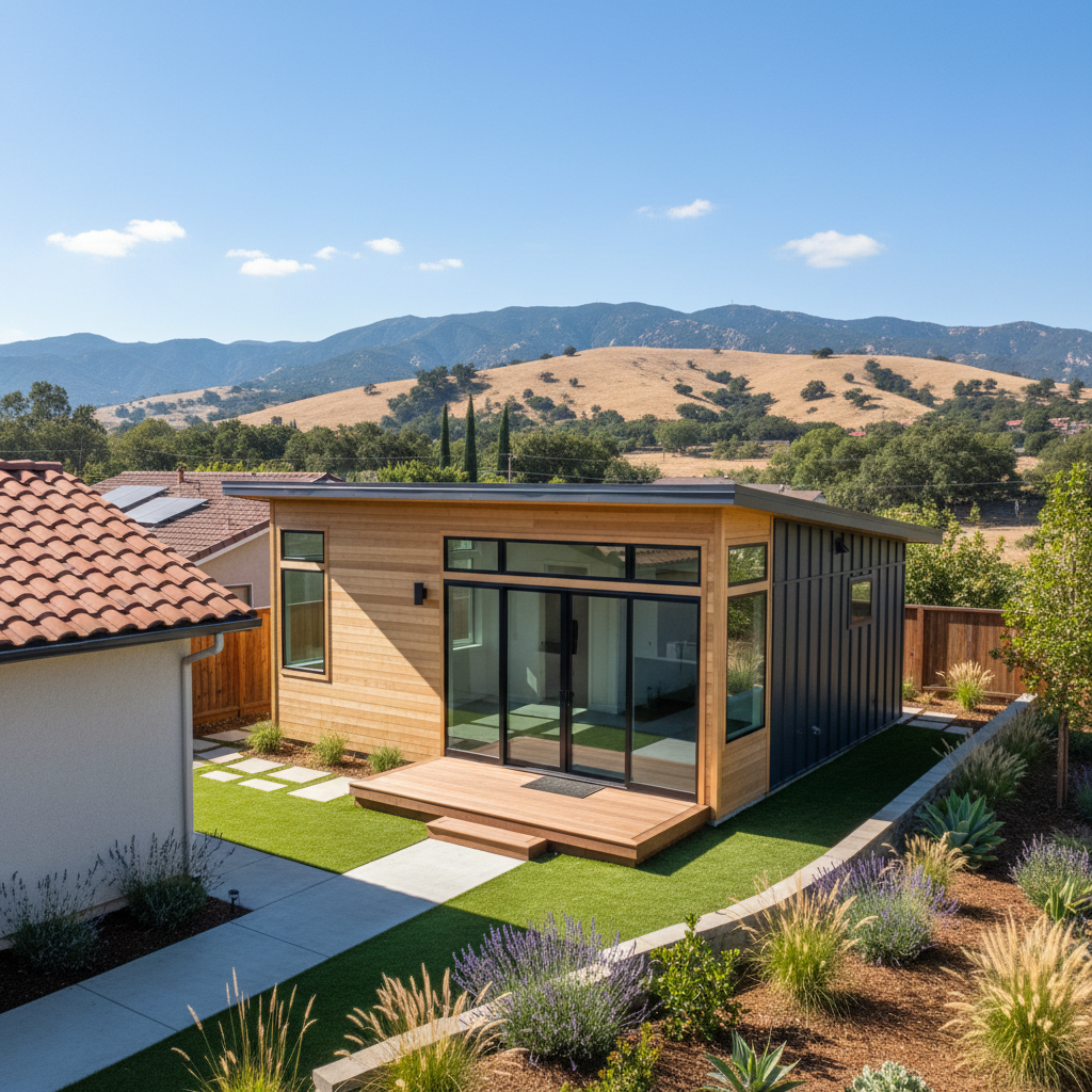 Completed adu construction management work at a residential property in Cupertino, CA
