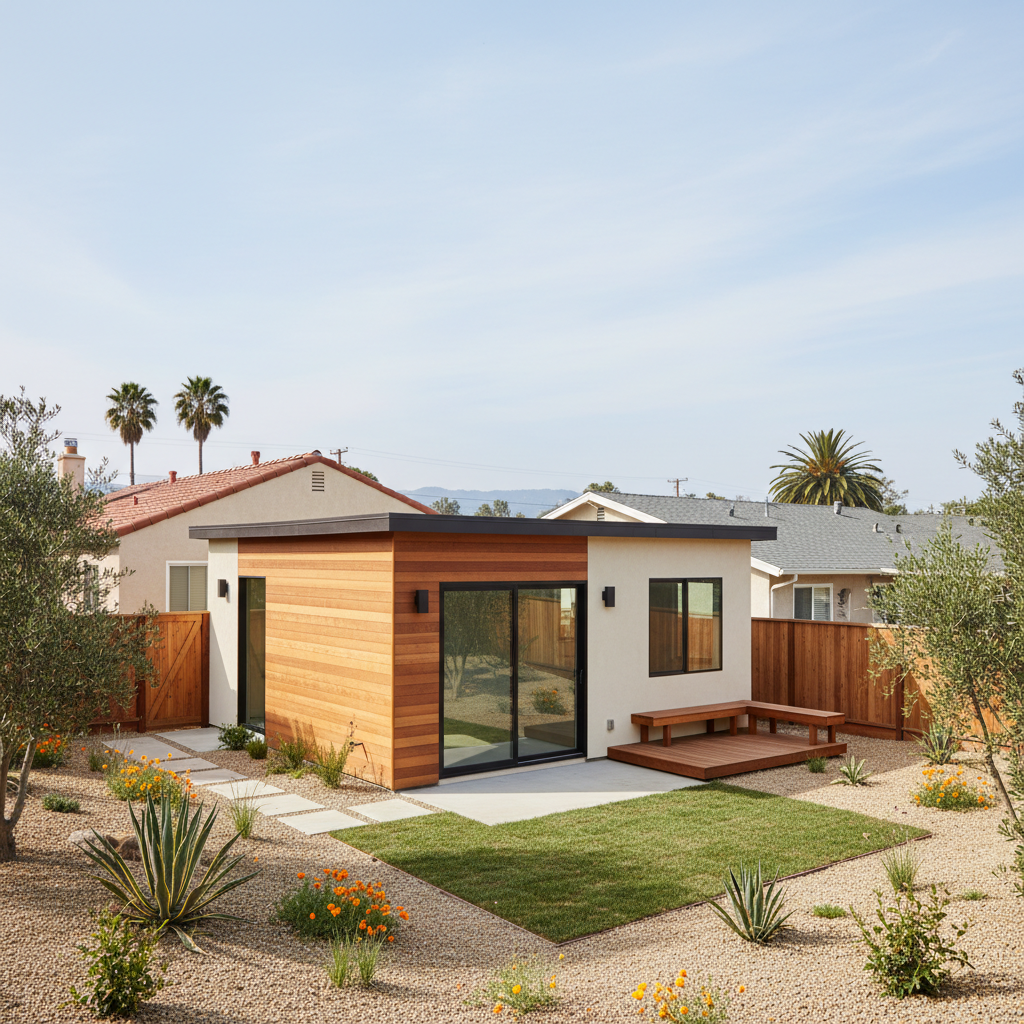 Completed adu design work at a residential property in Long Beach, CA